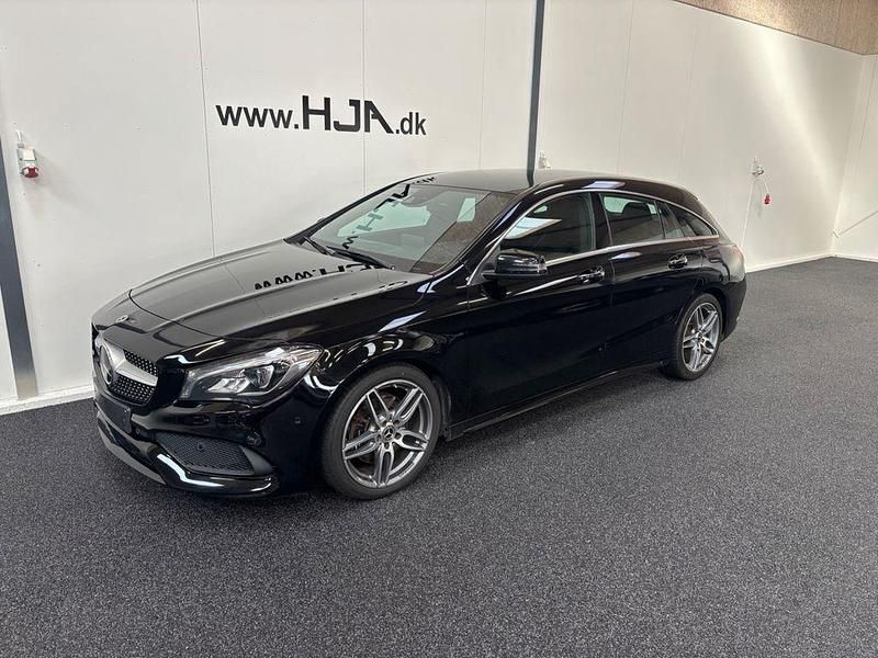 Schwarz Gebraucht 2018 Mercedes CLA220 Shooting Brake AMG Kombi | 16.250 € (Fairer Preis) - Bild 1/4