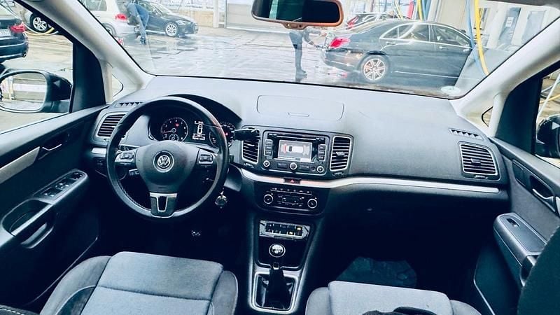 Gebraucht VW Sharan Style 150 PS (110 kW) 2012 Blau Van / Kleinbus