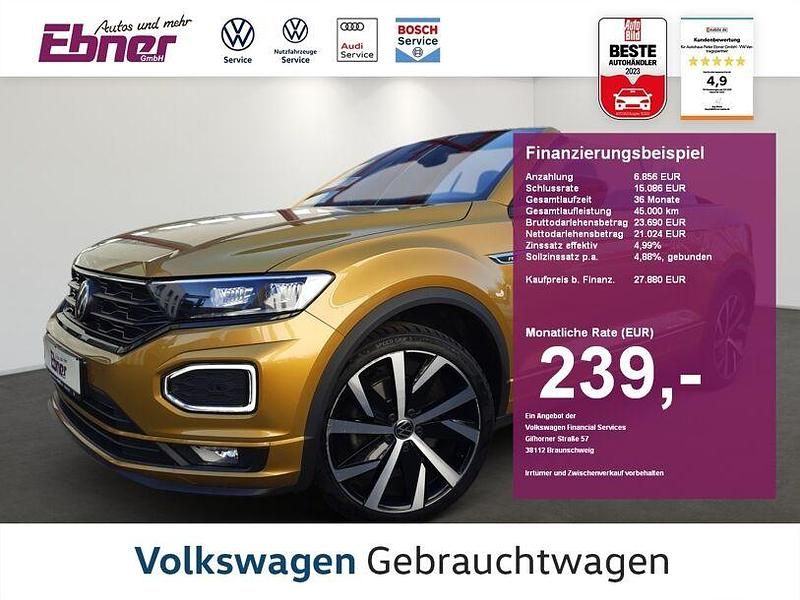 Kurkumagelb Gebraucht 2021 VW T-Roc Style SUV | 27.880 € (Fairer Preis) - Bild 1/4