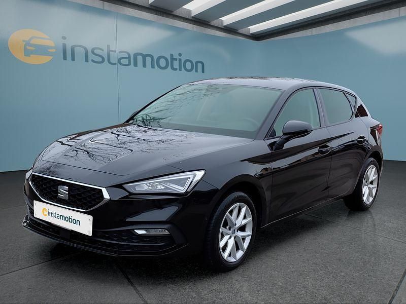 Gebraucht Seat Leon Style 131 PS (96 kW) 2022 Schwarz Kleinwagen