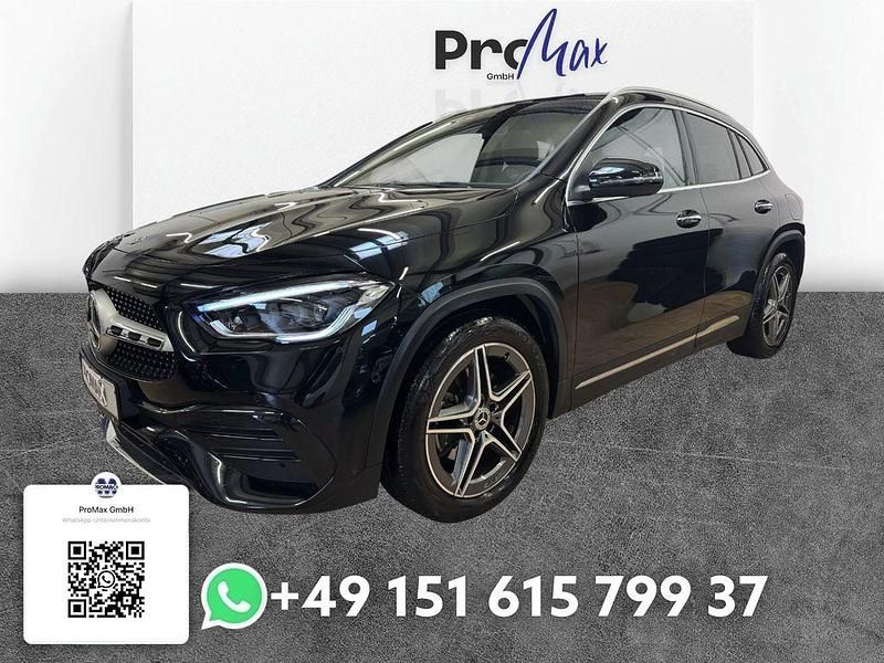Schwarz Gebraucht 2021 Mercedes GLA200 AMG line SUV | 32.950 € (Fairer Preis) - Bild 1/4
