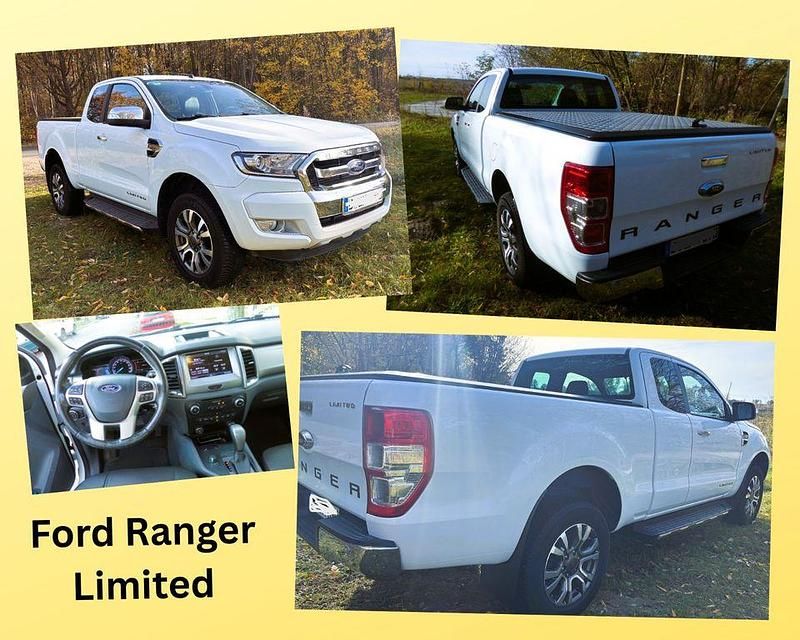 Weiß Gebraucht 2017 Ford Ranger Limited Abholung | 19.980 € - Bild 1/4