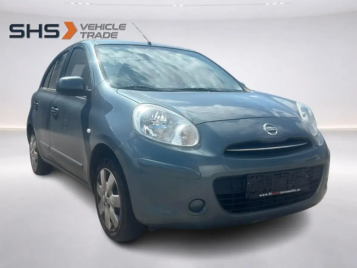 Gebraucht Nissan Micra Acenta 80 PS (58 kW) 2012 Grau Kleinwagen