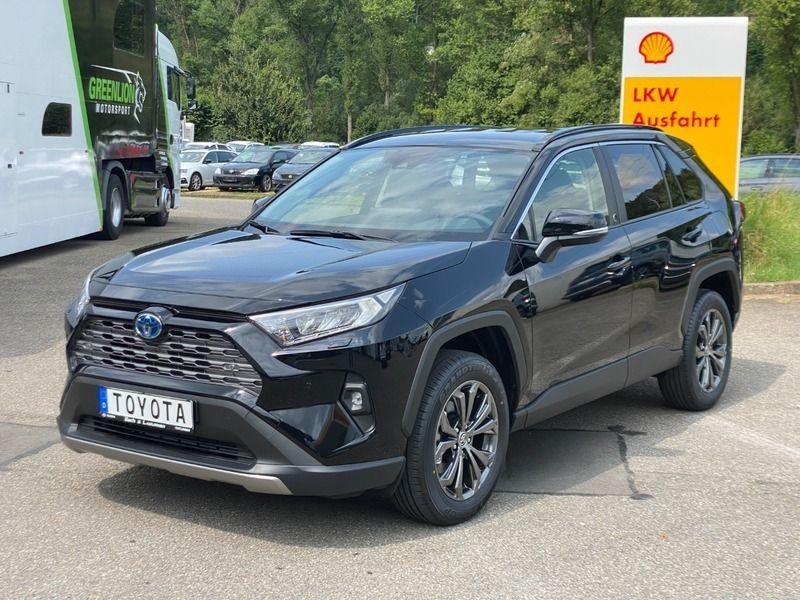 Tiefschwarz Gebraucht 2024 Toyota RAV4 Hybrid Team SUV | 39.260 € (Guter Preis) - Bild 1/4
