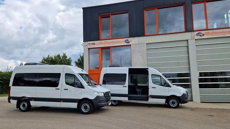 Weiß Neu 2025 Mercedes Sprinter Van | 58.298 € - Bild 1/4