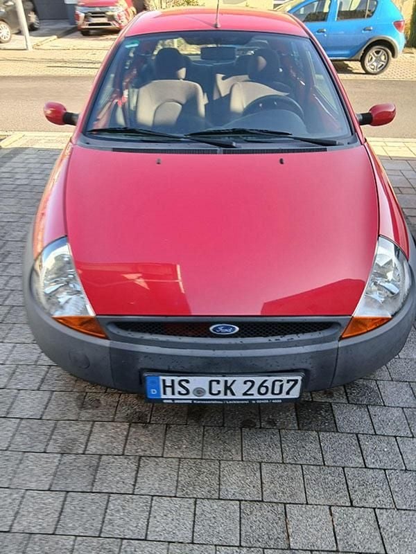Rot Gebraucht 2007 Ford Ka Kleinwagen | 1.500 € (Fairer Preis) - Bild 1/4