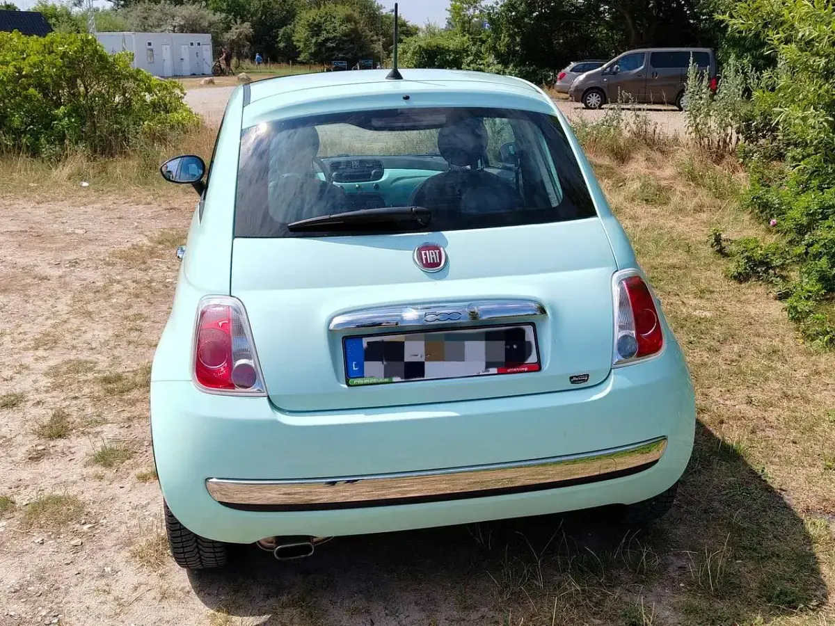 Gebraucht Fiat 500 Lounge 69 PS (50 kW) 2014 Grün Limousine