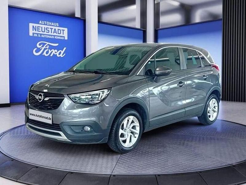 Mondstein grau metallic Gebraucht 2020 Opel Crossland X Innovation SUV | 12.990 € (Etwas zu teuer) - Bild 1/4