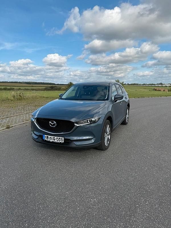 Blau Gebraucht 2021 Mazda CX-5 SUV | 26.500 € (Superpreis) - Bild 1/4