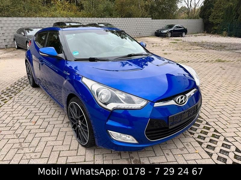 Blau Gebraucht 2012 Hyundai Veloster Kleinwagen | 6.500 € (Fairer Preis) - Bild 1/4