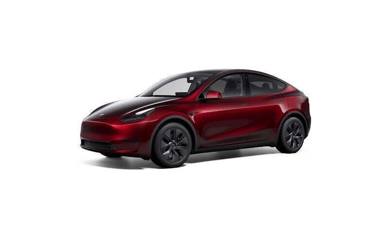 Blau Neu 2025 Tesla Model Y Long Range SUV | 52.570 € (Fairer Preis) - Bild 1/4
