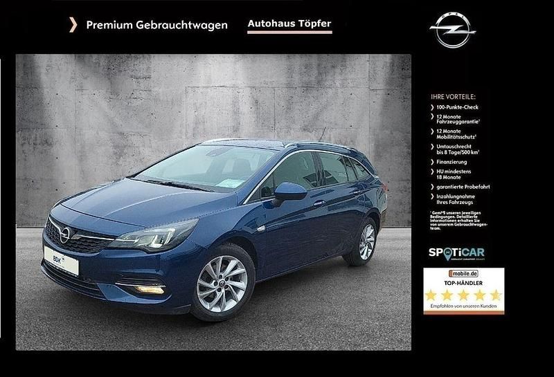 Gebraucht Opel Astra Elegance 122 PS (89 kW) 2020 Blau Kombi