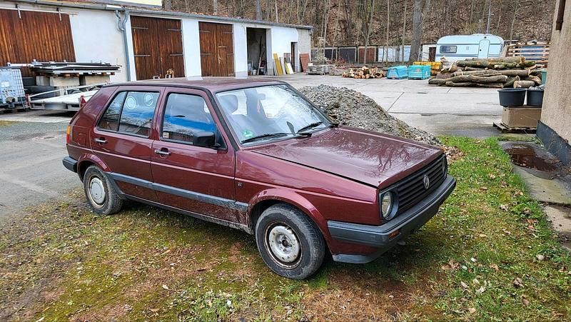 Gebraucht VW Golf III 74 PS (54 kW) 1991 Rot Kleinwagen