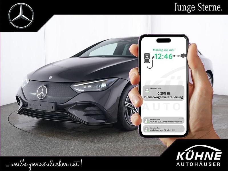 Lack graphitgrau Gebraucht 2024 Mercedes EQE350 Premium Limousine | 55.450 € (Fairer Preis) - Bild 1/4