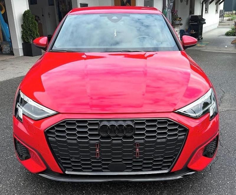 Brugt Audi A3 Advanced 150 HK (110 kW) 2021 Rød Sedan