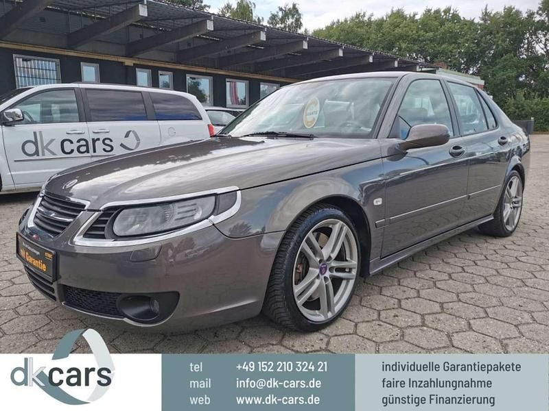 Rauchbeigemet./rauchgraumet. Gebraucht 2007 Saab 9-5 Aero Limousine | 22.500 € - Bild 1/4