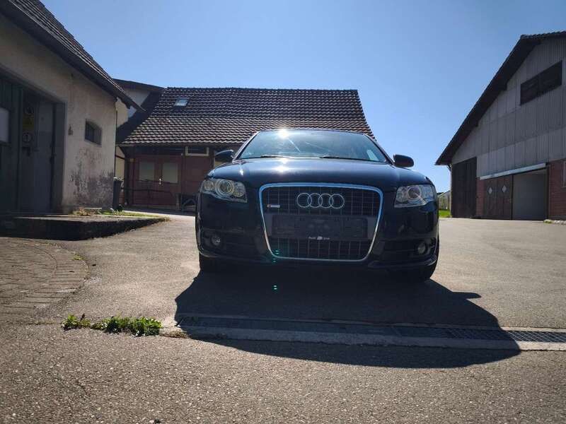 Blau Gebraucht 2008 Audi A4 S-Line Limousine | 6.000 € (Superpreis) - Bild 1/4