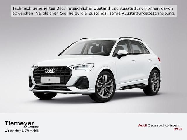 Gletscherweiß metallic Gebraucht 2024 Audi Q3 S-Line SUV | 38.630 € (Guter Preis) - Bild 1/4