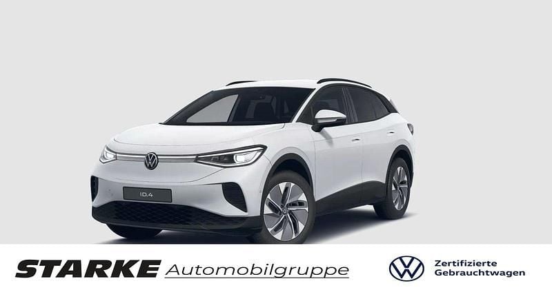 Weiß (gletscherweiß metallic) Gebraucht 2025 VW ID.4 Pro SUV | 39.930 € (Guter Preis) - Bild 1/4