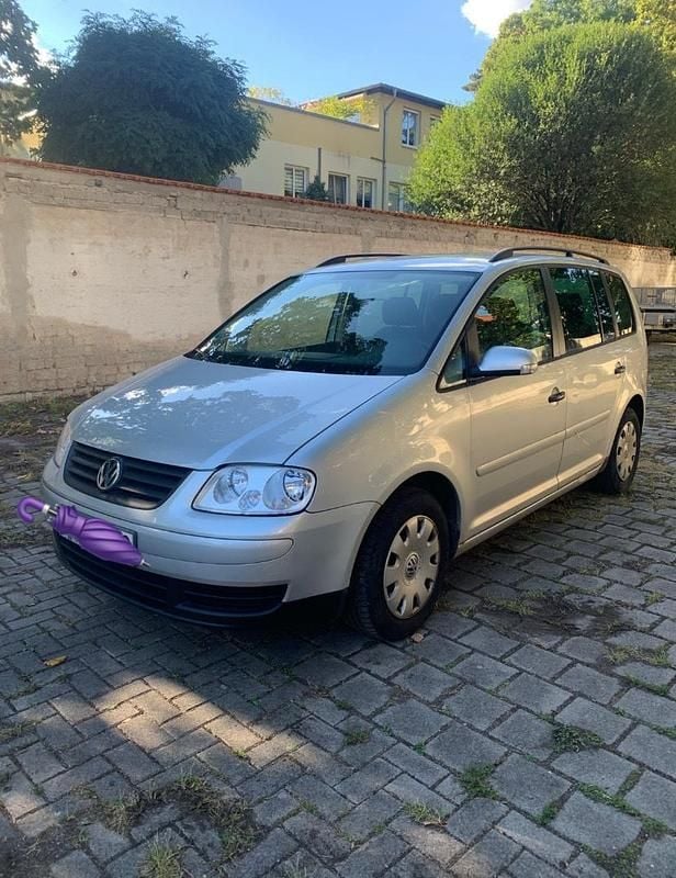 Silber Gebraucht 2006 VW Touran Van / Kleinbus | 1.150 € (Superpreis) - Bild 1/4