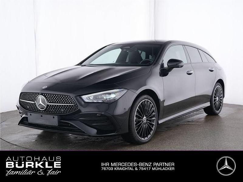 Schwarz Gebraucht 2025 Mercedes CLA250e Shooting Brake AMG Kombi | 45.820 € - Bild 1/4
