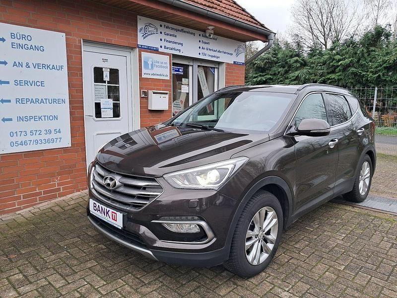 Braun Gebraucht 2016 Hyundai Santa Fe Style SUV | 15.400 € (Guter Preis) - Bild 1/4