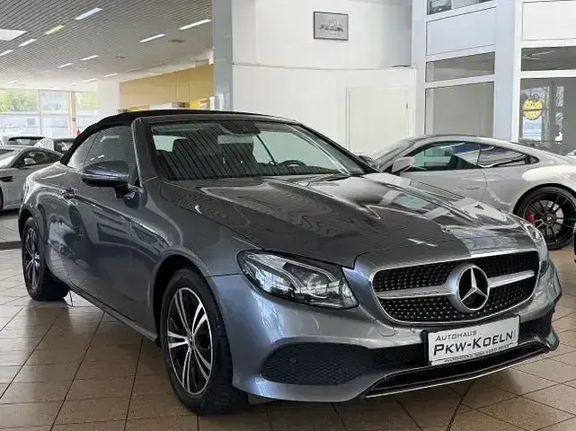 Brugt Mercedes E220 194 HK (142 kW) 2019 Grå Cabriolet