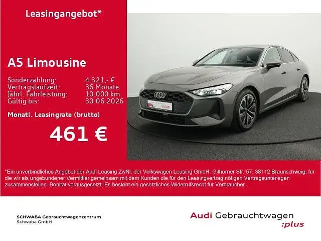 Gebraucht Audi A5 Performance 204 PS (150 kW) 2025 Chronosgrau metallic Limousine
