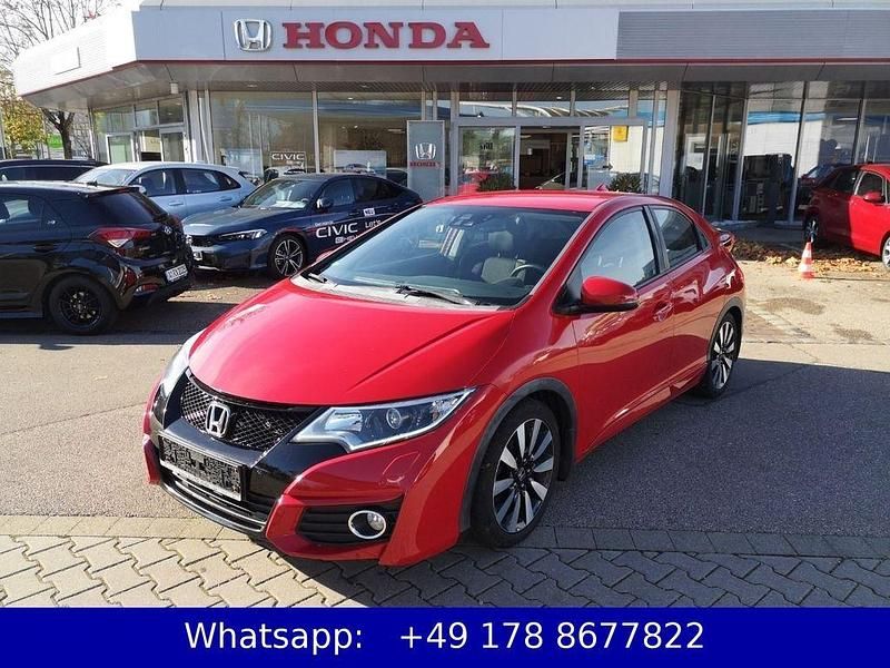 Rot Gebraucht 2015 Honda Civic Elegance Limousine | 8.900 € (Fairer Preis) - Bild 1/4