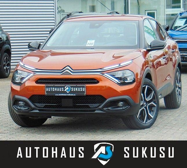 Lackierung pulsorange/typ aus Gebraucht 2022 Citroën e-C4 Feel SUV | 14.990 € (Superpreis) - Bild 1/4