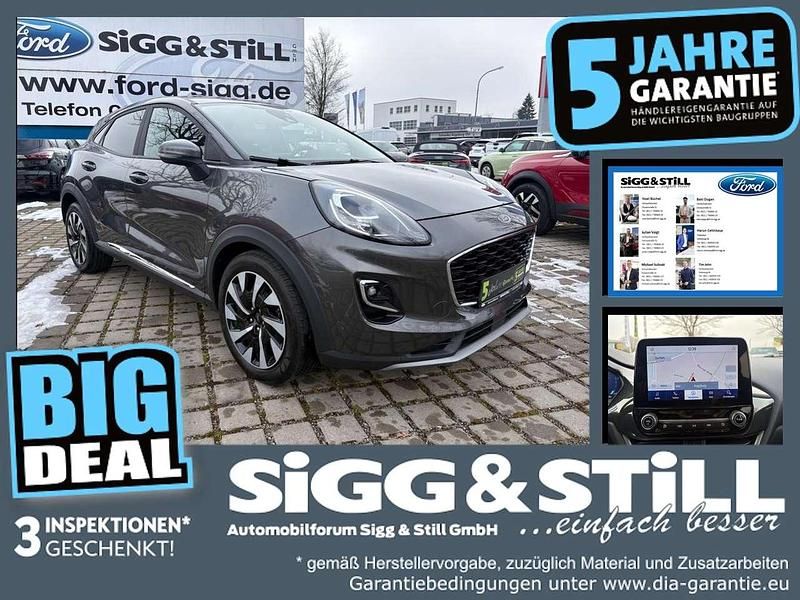 Gebraucht Ford Puma Titanium 155 PS (114 kW) 2022 Magneticgrau (metallic) SUV