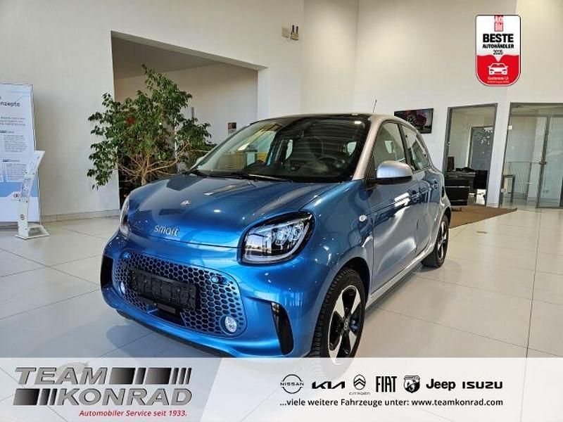 Blau Gebraucht 2021 Smart ForFour Electric Drive Limousine | 10.000 € (Fairer Preis) - Bild 1/4
