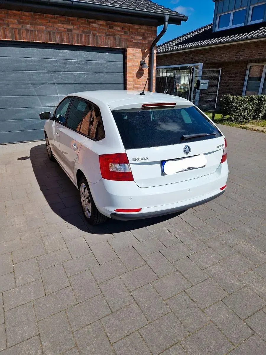 Gebraucht Skoda Rapid Active 116 PS (85 kW) 2017 Weiß Kleinwagen