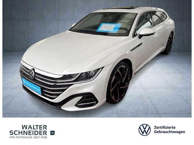 Gebraucht VW Arteon R-line 200 PS (147 kW) 2022 Oryxweiß perlmutteffekt Kombi
