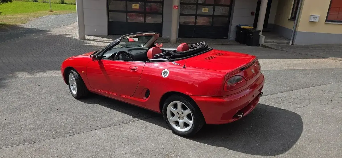 Gebraucht MG F 120 PS (88 kW) 1998 Rot Cabrio