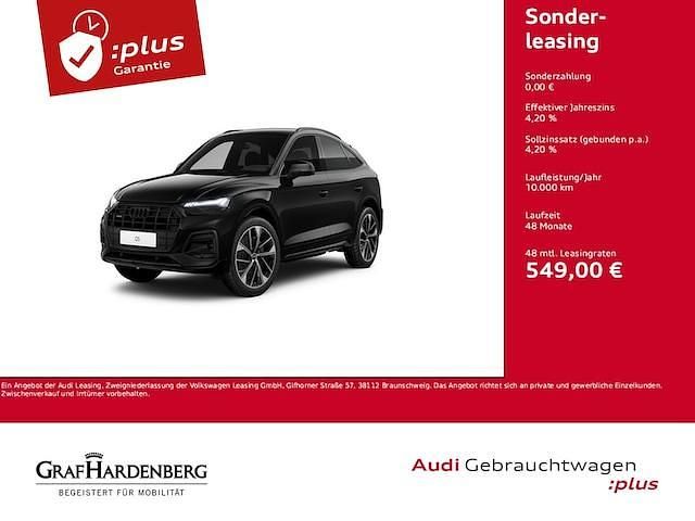 Mythosschwarz metallic Gebraucht 2024 Audi Q5 Sportback Ambiente SUV | 52.980 € (Etwas zu teuer) - Bild 1/4