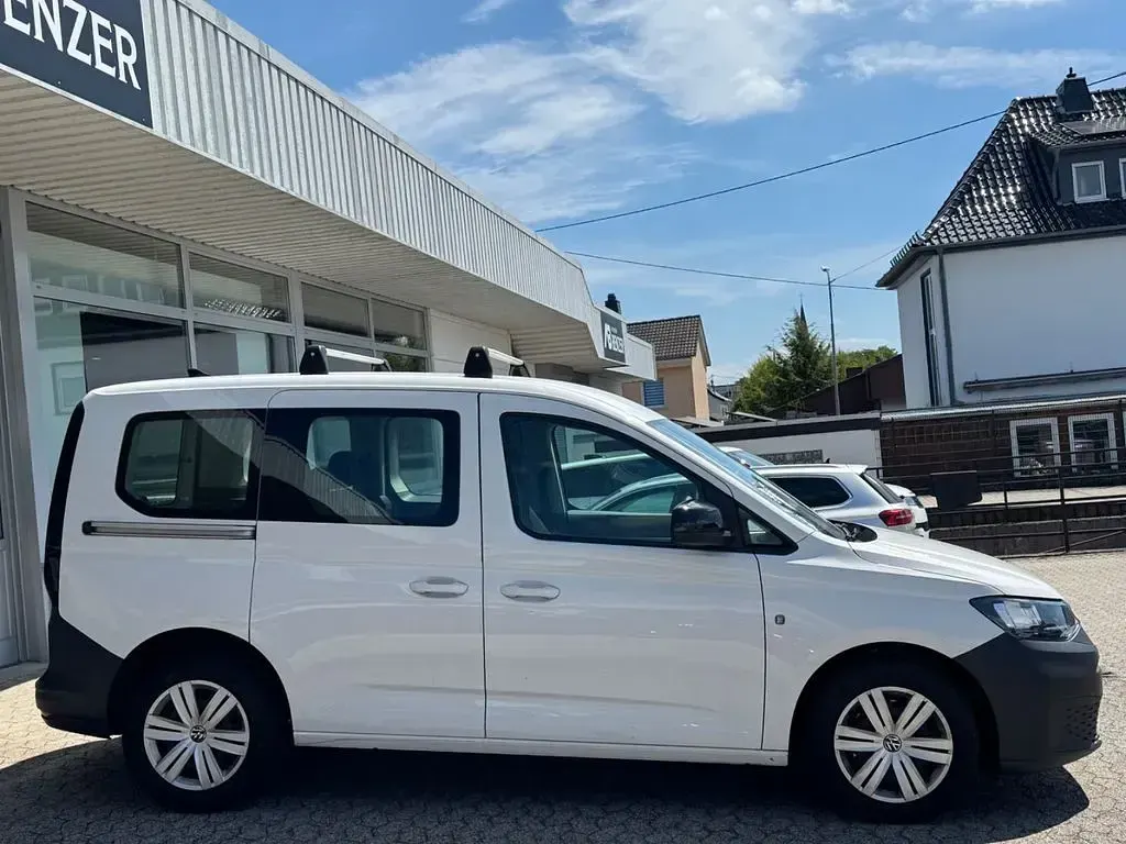 Gebraucht VW Caddy 114 PS (83 kW) 2021 Weiß Van / Kleinbus