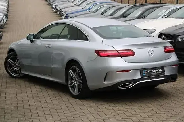 Brugt Mercedes E200 AMG 184 HK (135 kW) 2019 Sølv Coupe