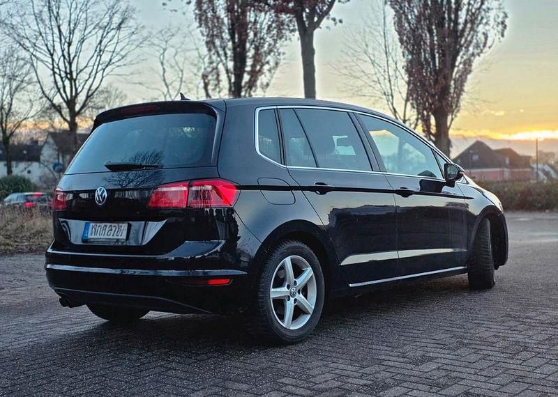 Gebraucht VW Golf Sportsvan Highline 150 PS (110 kW) 2016 Schwarz Van / Kleinbus