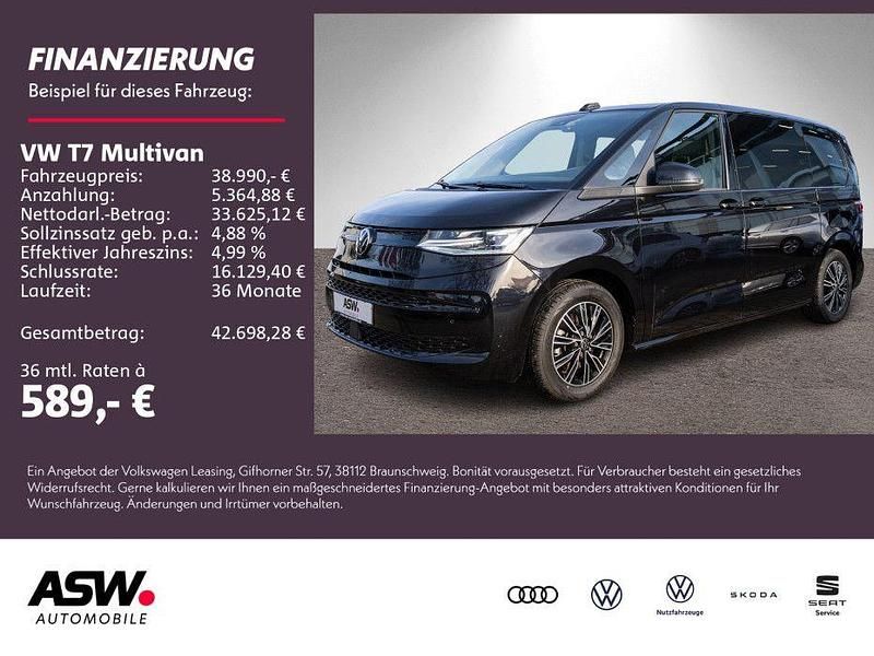 Gebraucht VW Multivan Basis 218 PS (160 kW) 2022 Deep black perleffekt Van