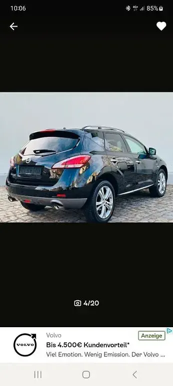 Gebraucht Nissan Murano Executive 190 PS (139 kW) 2013 Schwarz SUV