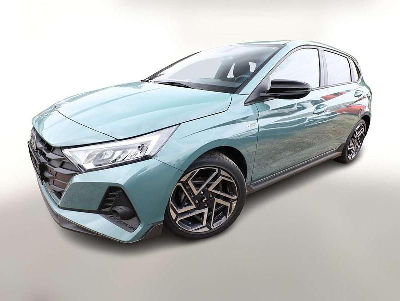 Mangrove green mineraleffekt Gebraucht 2024 Hyundai i20 N Line Kleinwagen | 20.110 € (Fairer Preis) - Bild 1/4