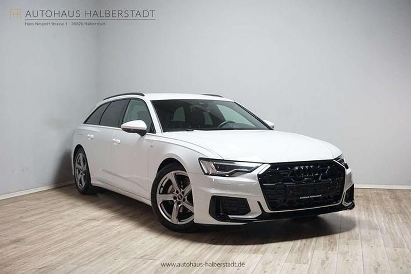 Gebraucht Audi A6 S-Line 204 PS (150 kW) 2024 Gletscherweiß metallic (metallic) Kombi