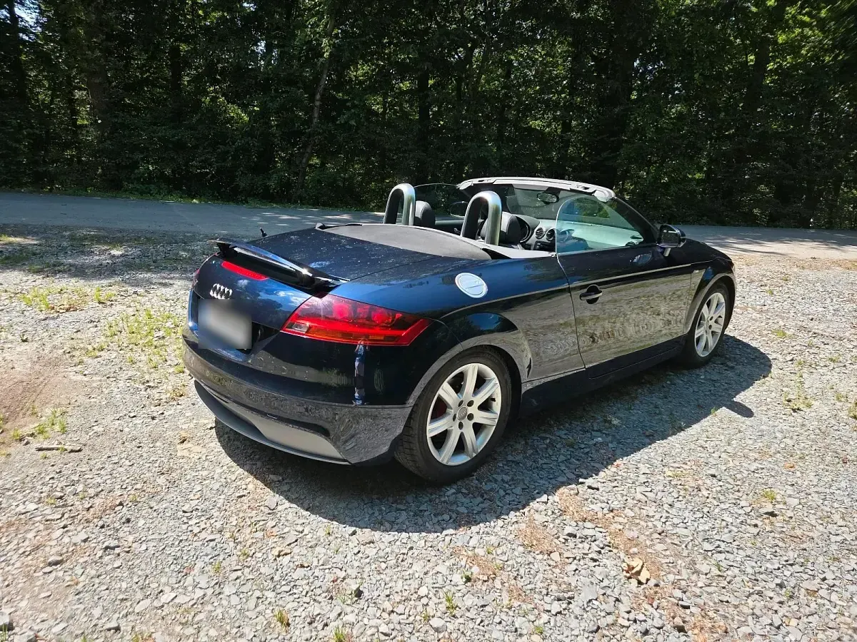 Gebraucht Audi TT Roadster S-Line 200 PS (147 kW) 2009 Blau Cabrio