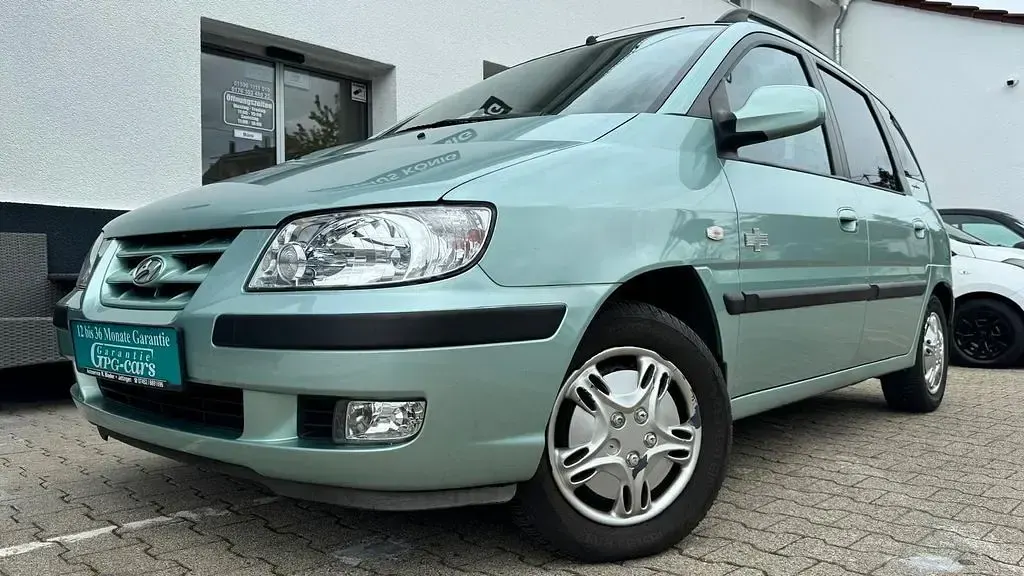 Käytetty Hyundai Matrix 103 HP (75 kW) 2005 Sininen Tila-auto