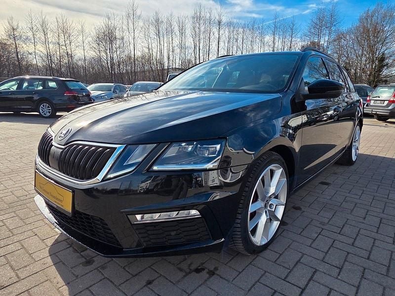 Gebraucht Skoda Octavia RS 184 PS (135 kW) 2018 Schwarz Kombi