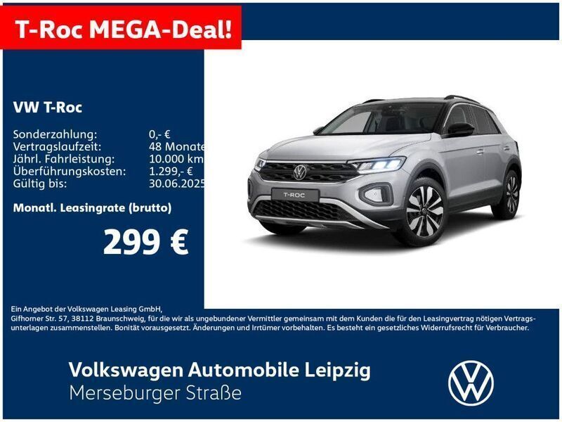 Grau Neu 2025 VW T-Roc Goal SUV | 39.490 € (Fairer Preis) - Bild 1/3