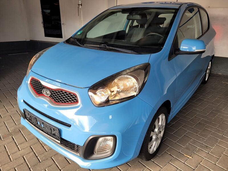 Gebraucht Kia Picanto Spirit 69 PS (50 kW) 2012 Blau Kleinwagen