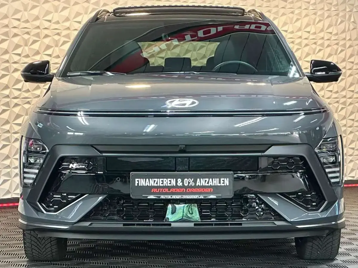 Gebraucht Hyundai Kona N Line 129 PS (94 kW) 2024 Grau SUV