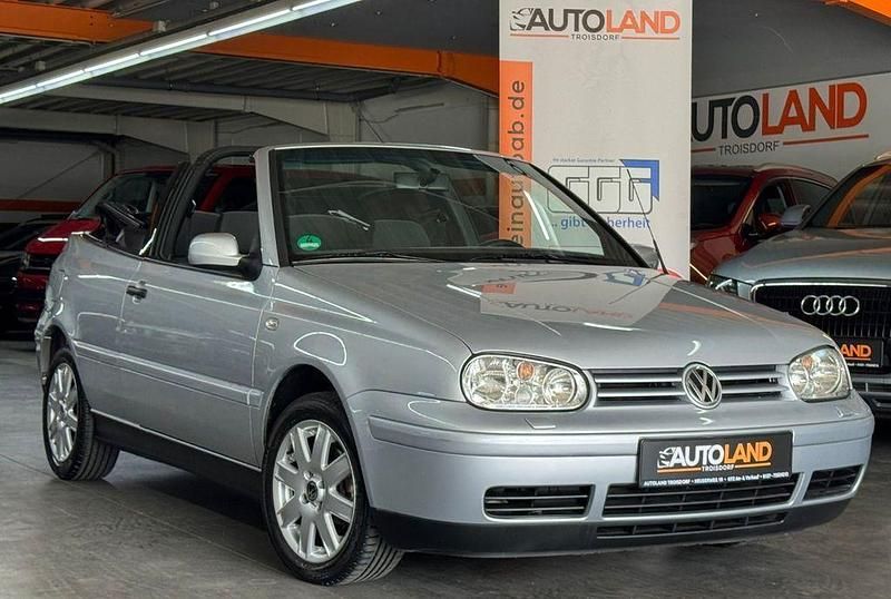 Silber Gebraucht 2001 VW Golf Cabriolet Cabrio | 7.999 € - Bild 1/4